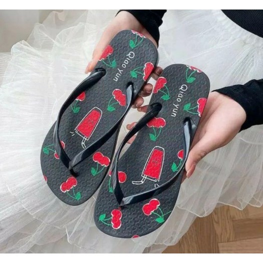 Sandal Wanita Sendal Slifer Motif Juice New