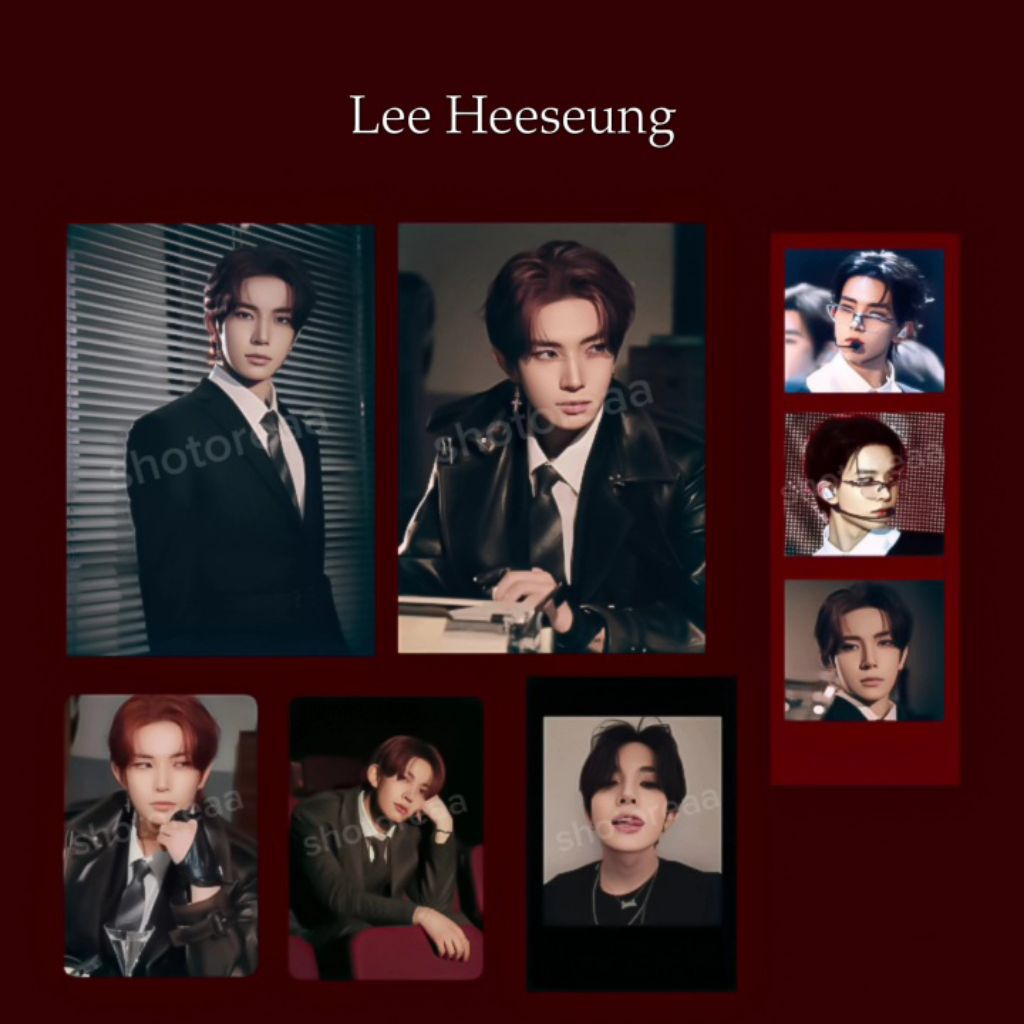 Fankit Hotless Enhypen Version || Heeseung, Jake, Jay, Sunghoon