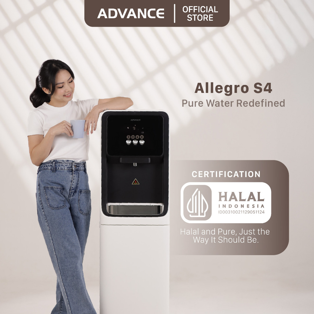 ADVANCE - Reverse Osmosis Allegro S4 Water Purifier (WS8842) - Dispenser Filter Air Minum Penyaring