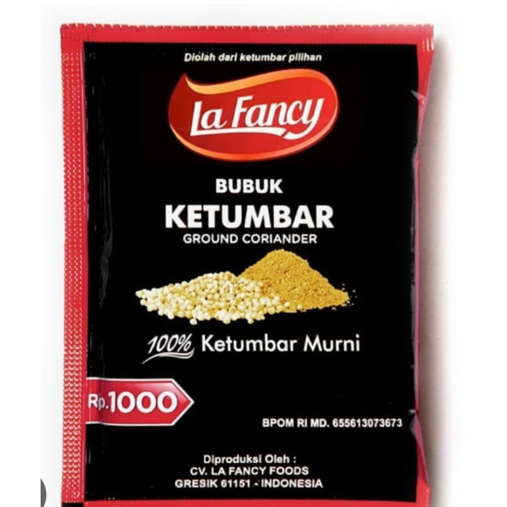 

ketumbar bubuk lafancy 1 sacset