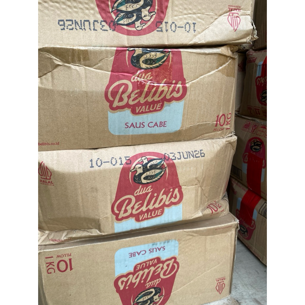

SAUS BELIBIS @ 1kg x 10 Pack | 1 KARTON