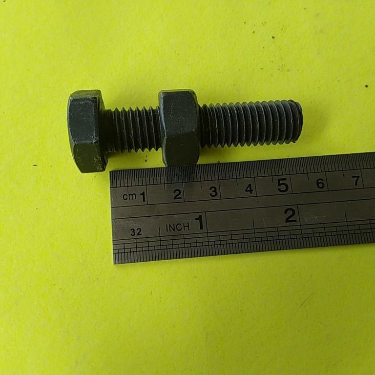 M12X50 BAUT BAJA HTB 8.8 M12 X 50 / BAUT BAJA M12 X 50 HITAM / BAUT M12X50 BAJA / BAUT 19 KUNCI 19 F