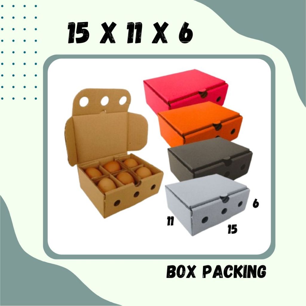 

Kardus 15x11x6 LD Box 15x11x6 LD Dus Telur Isi 6 15x11x6 LD Kotak Endog Asin Tray Sahabat UMKM