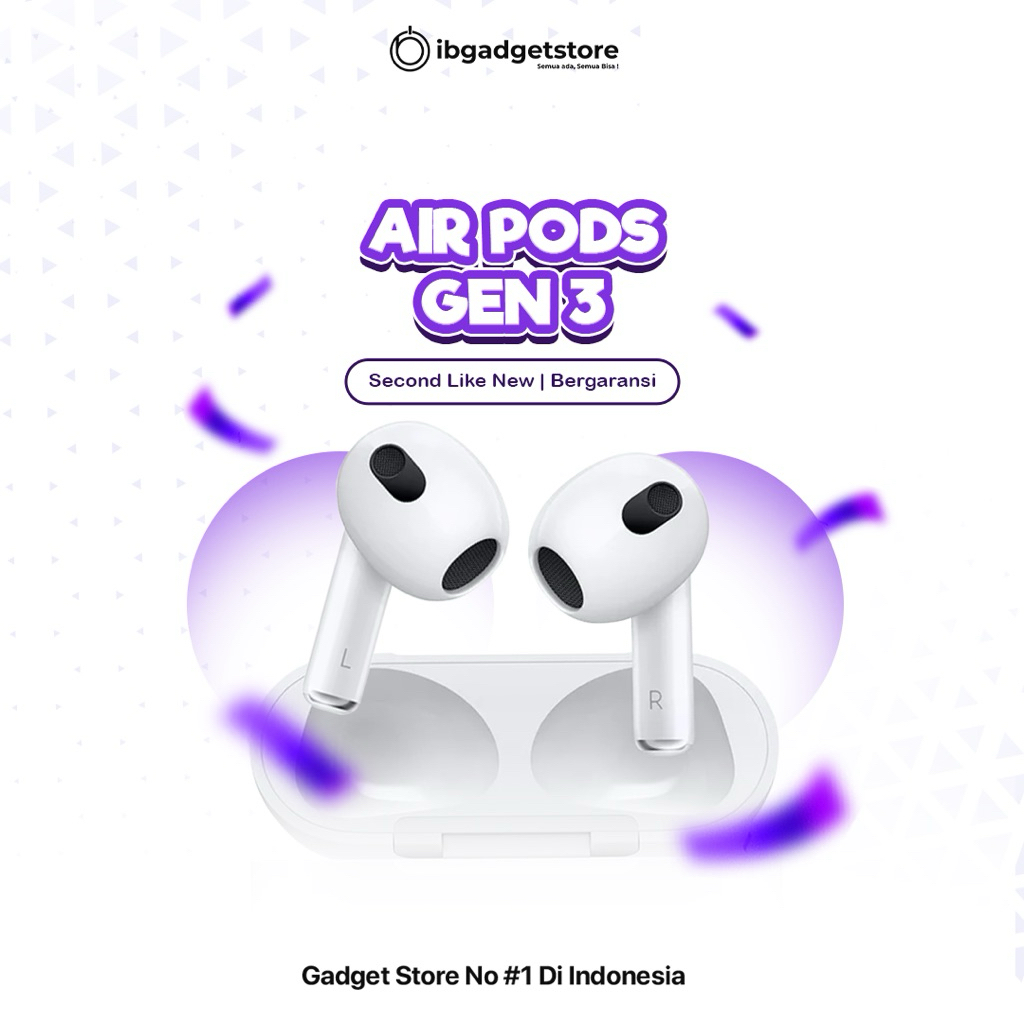 AIRPODS GEN 3 Second Like New Bergaransi