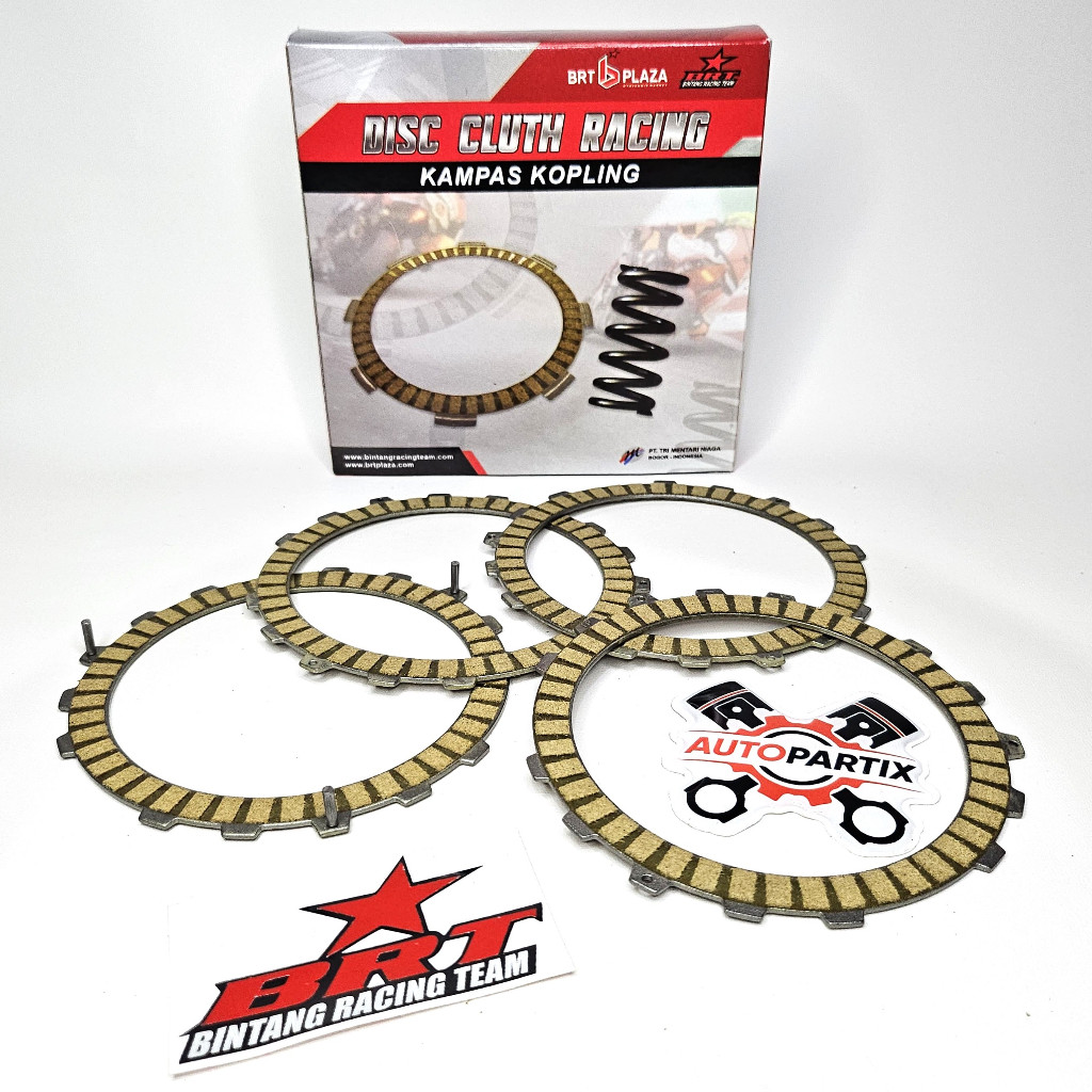 KAMPAS KOPLING BRT BLADE 125 FI SUPRA X 125 HELM IN KYZ Disc Clutch BRT
