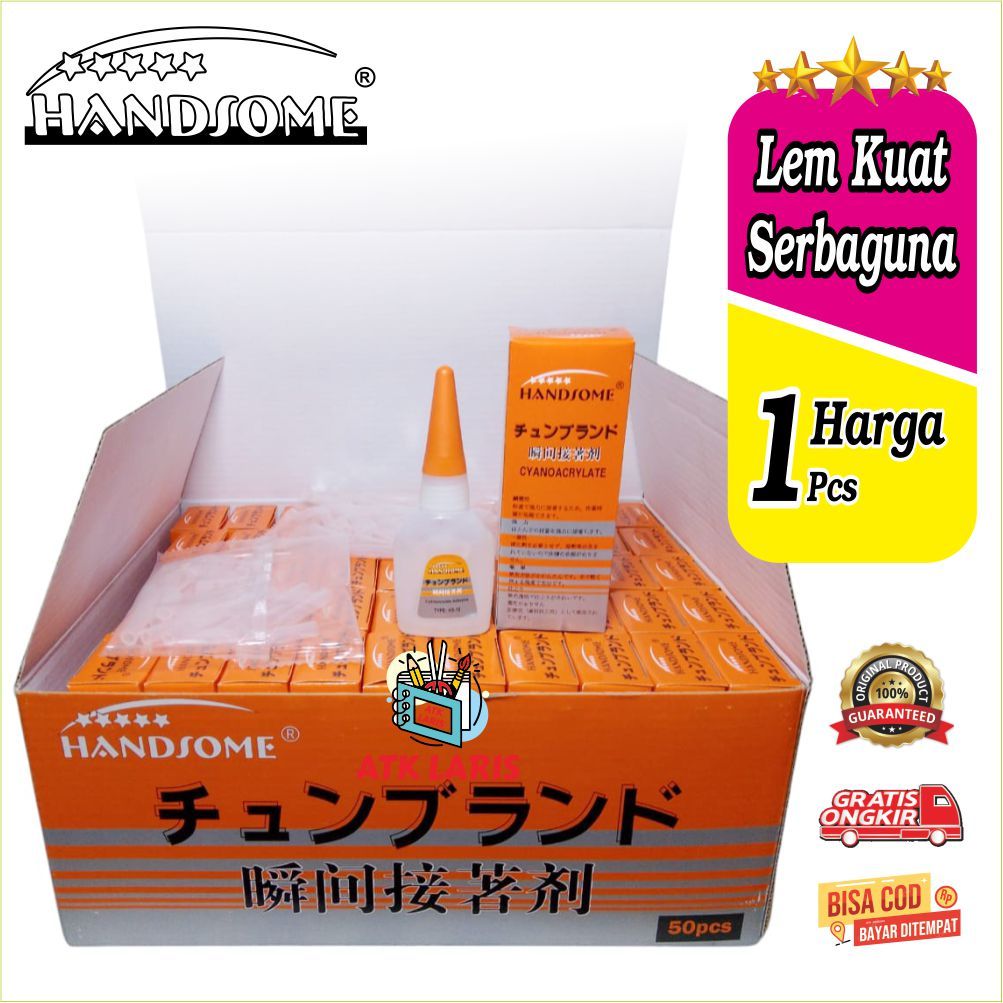 

LEM HANDSOME, LEM KOREA ORIGINAL Hs10, LEM SERBAGUNA, SUPER KUAT HARGA UNTUK 1 PCS