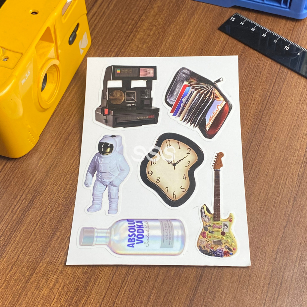 

STICKER KAMERA / STICKER Y2K / STICKER PACK