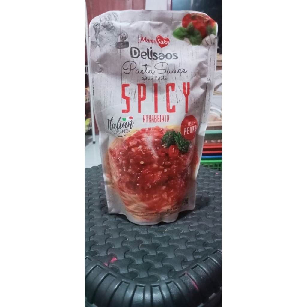 

delisaos pasta SPICY/berat 315g