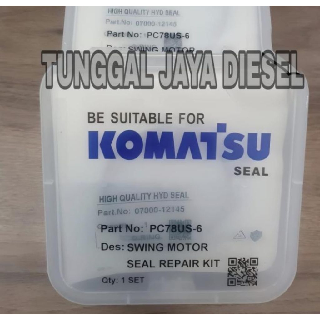 SEALKIT SWING MOTOR KOMATSU PC78US-6 PC78-6 PC78UU-6 SEAL ORING KIT MOTOR SWING