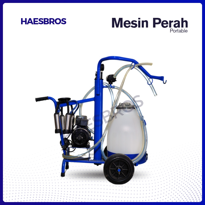 Mesin Perah Susu Sapi  1 Bucket Portable Interpuls