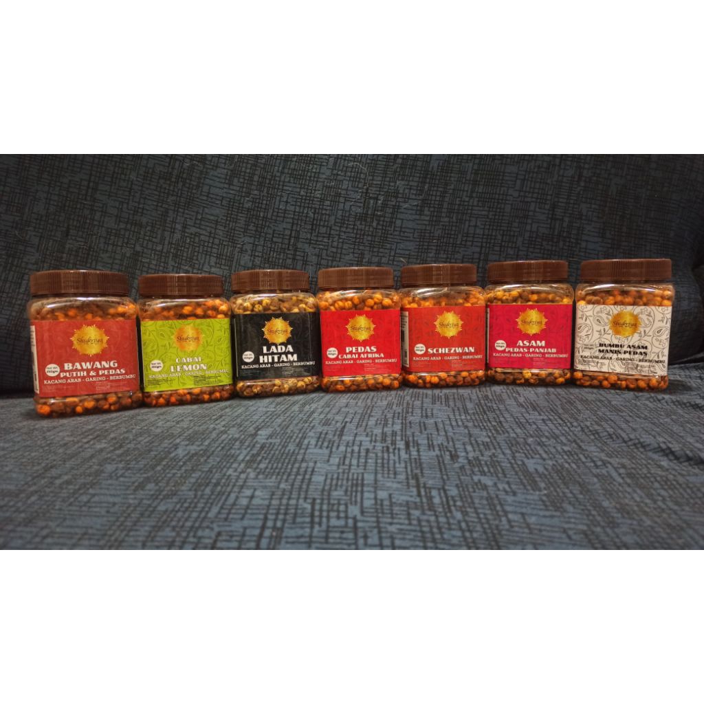 

Kacang Arab Panggang - Garing - Berbumbu - 250 gram