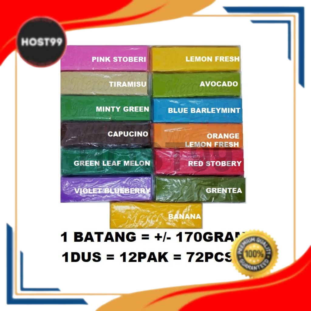 

PROMO COKLAT BATANG RAINBOW COMPOUND UNIVERSAL CHOCOLATE MERCOLADE
