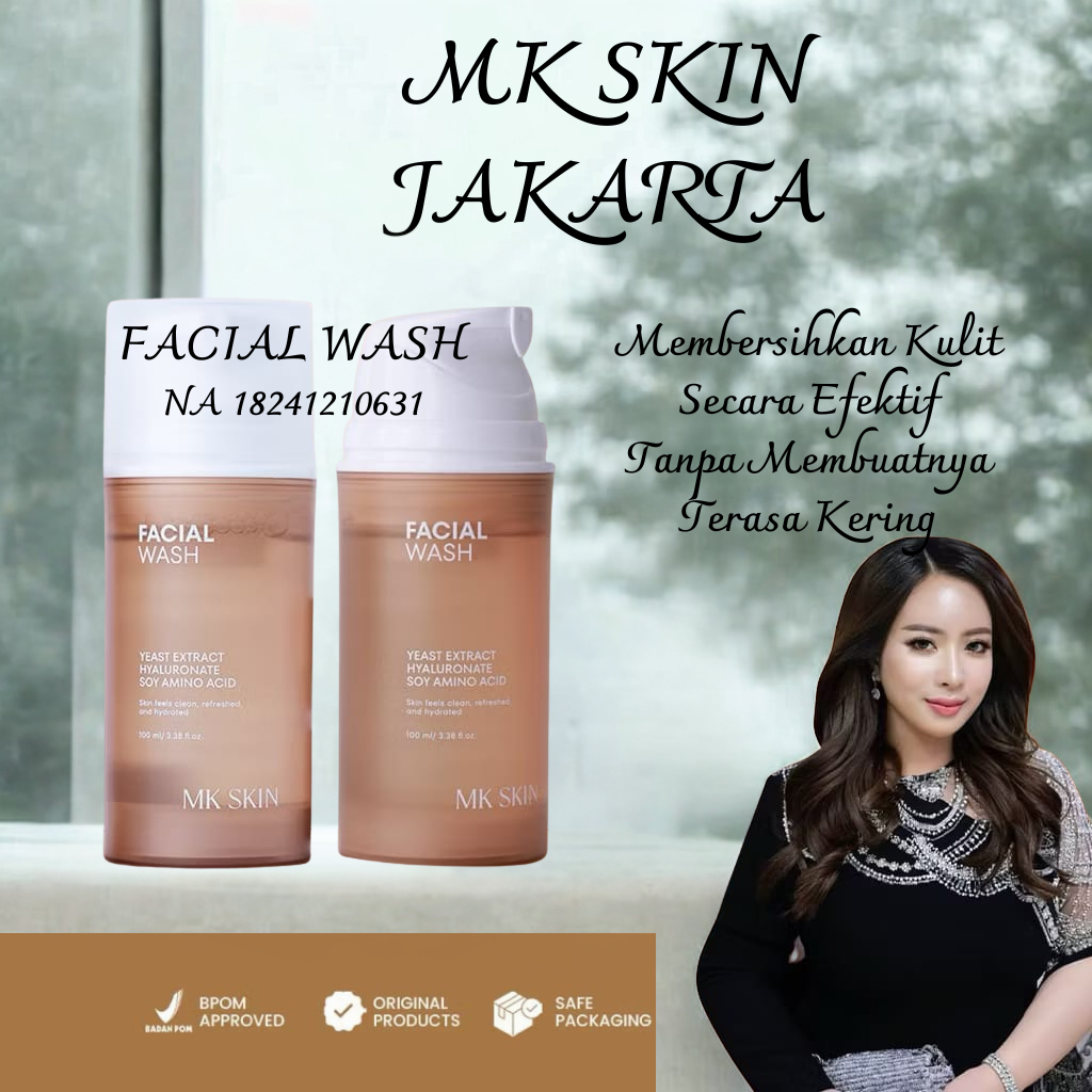 Facial Wash Exclusive Bening Skincare Dr Oky Pratama ( FLEK ) Benings Clinic by dr. Oky Pratama