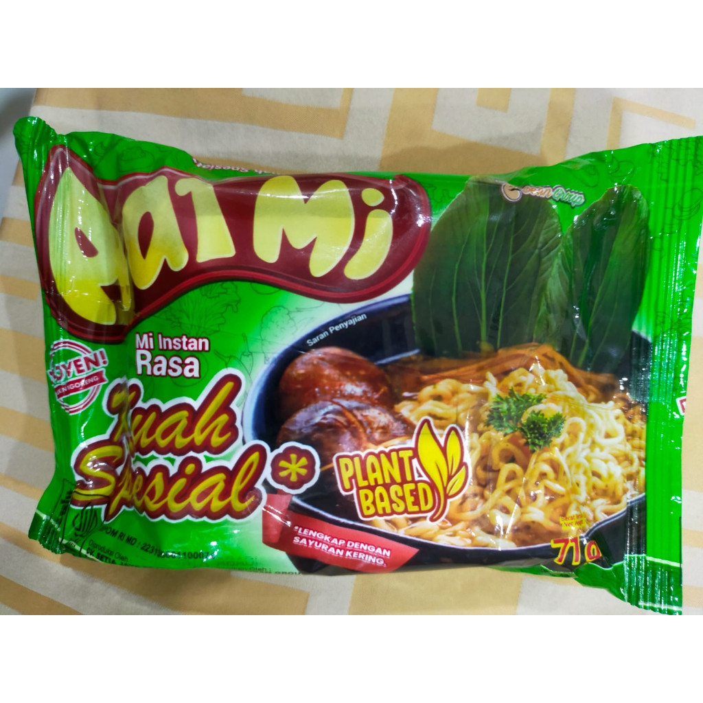 

AA1 MI mie instant vegan vegetarian