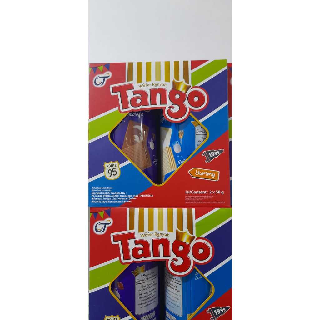 

Tango twins wafer renyah 100gr ( 2x50g)