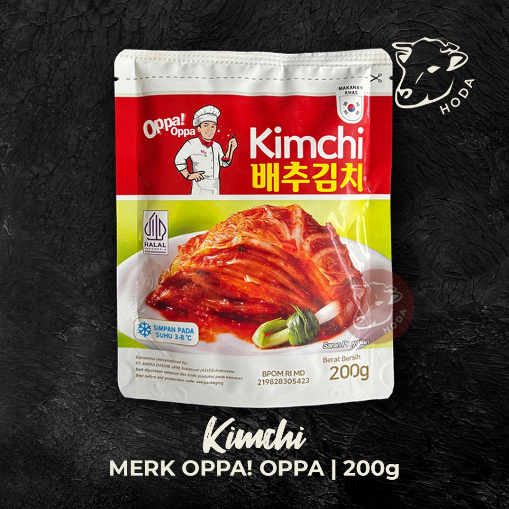 

Oppa! Oppa Kimchi Halal Sawi Fresh Khas Korea 200gr