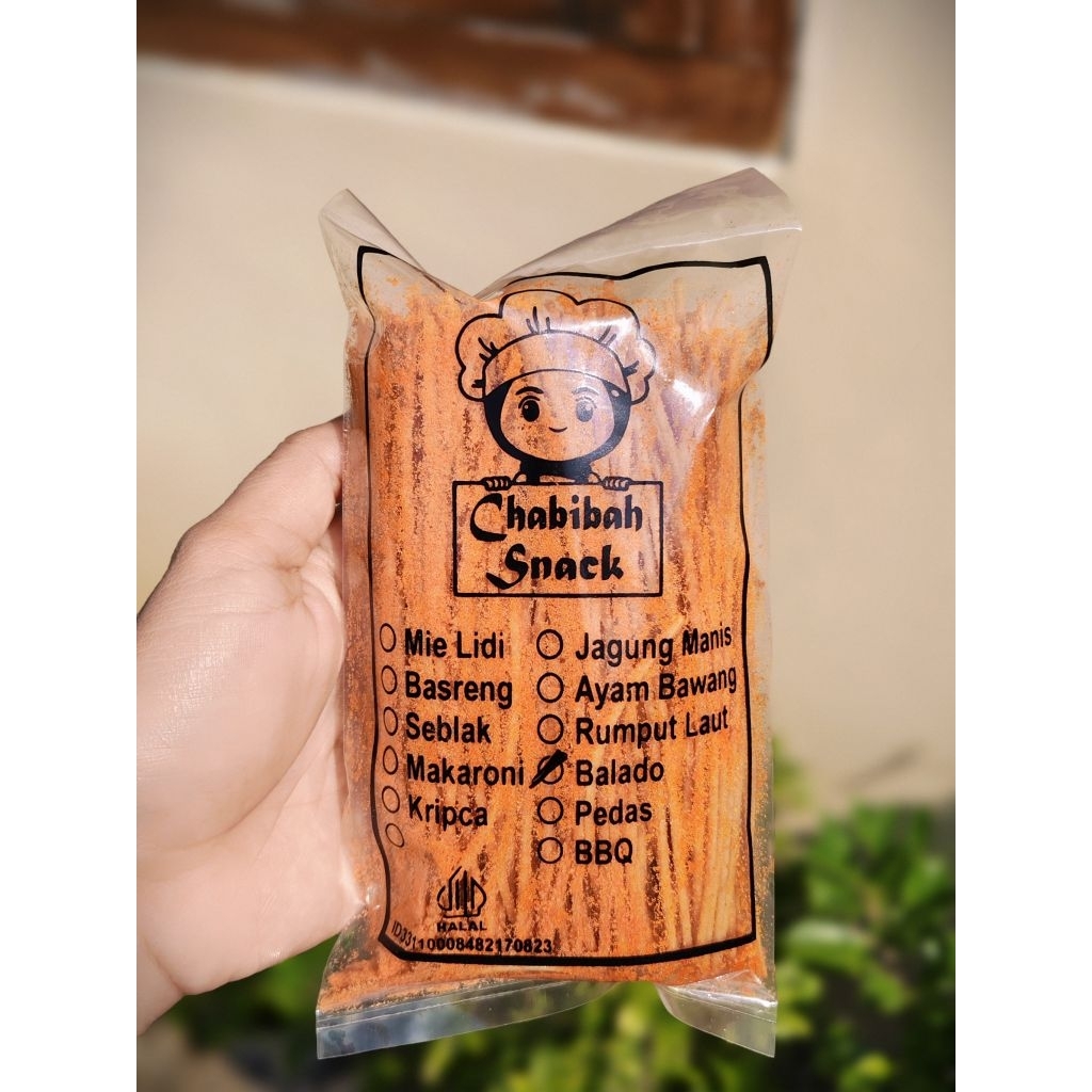 

Mie lidi bumbu kering balado