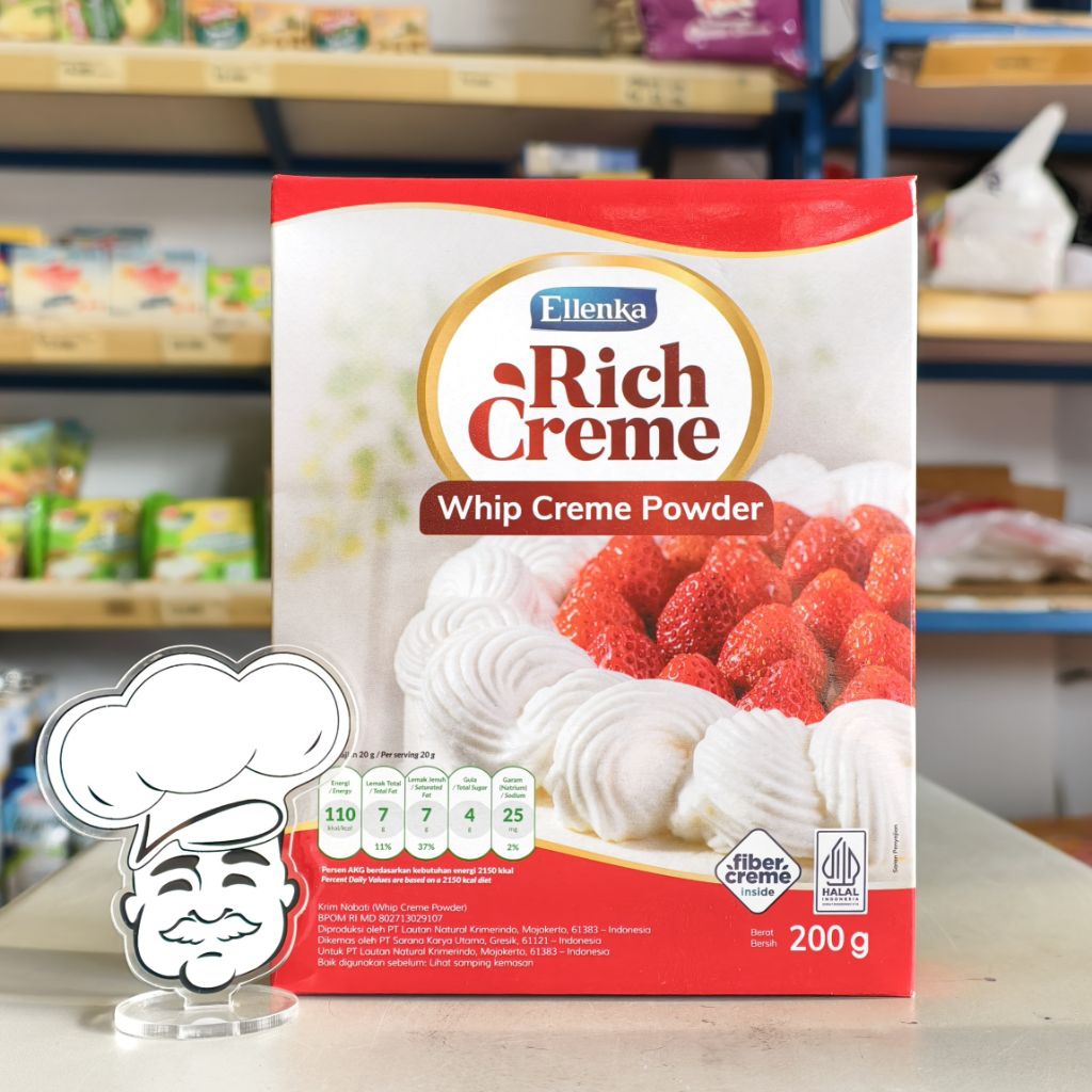 

Rich Creme Whipping Cream / Whipping Cream Rich Creme 200Gr / Whipping Cream Ellenka