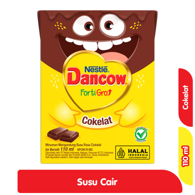 

Nestle Dancow FortiGro Susu UHT Cokelat 110 ml