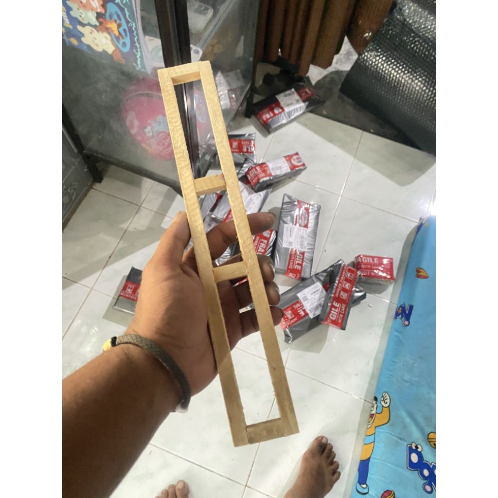 Sasis Miniatur Truk Plastik Mentahan