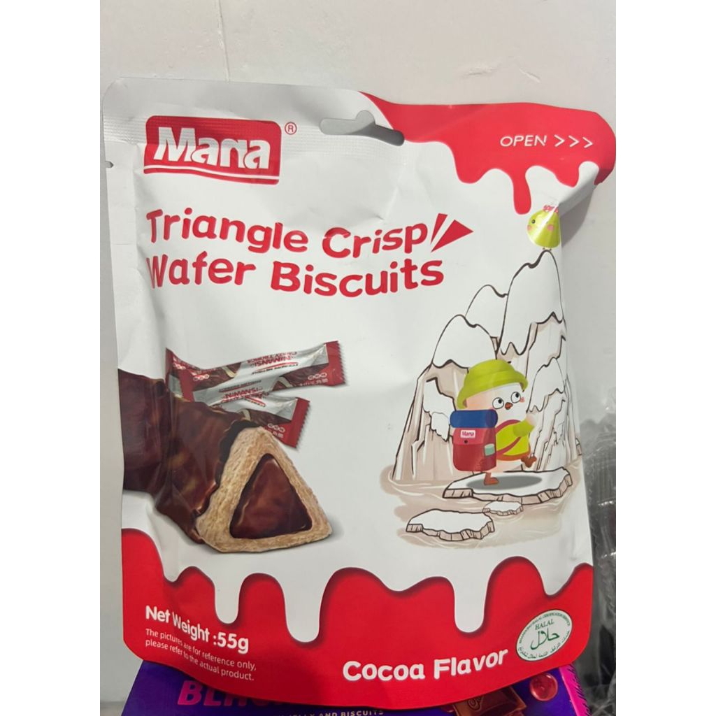 

MANA TRIANGLE CRISP WAFER BISCUITS