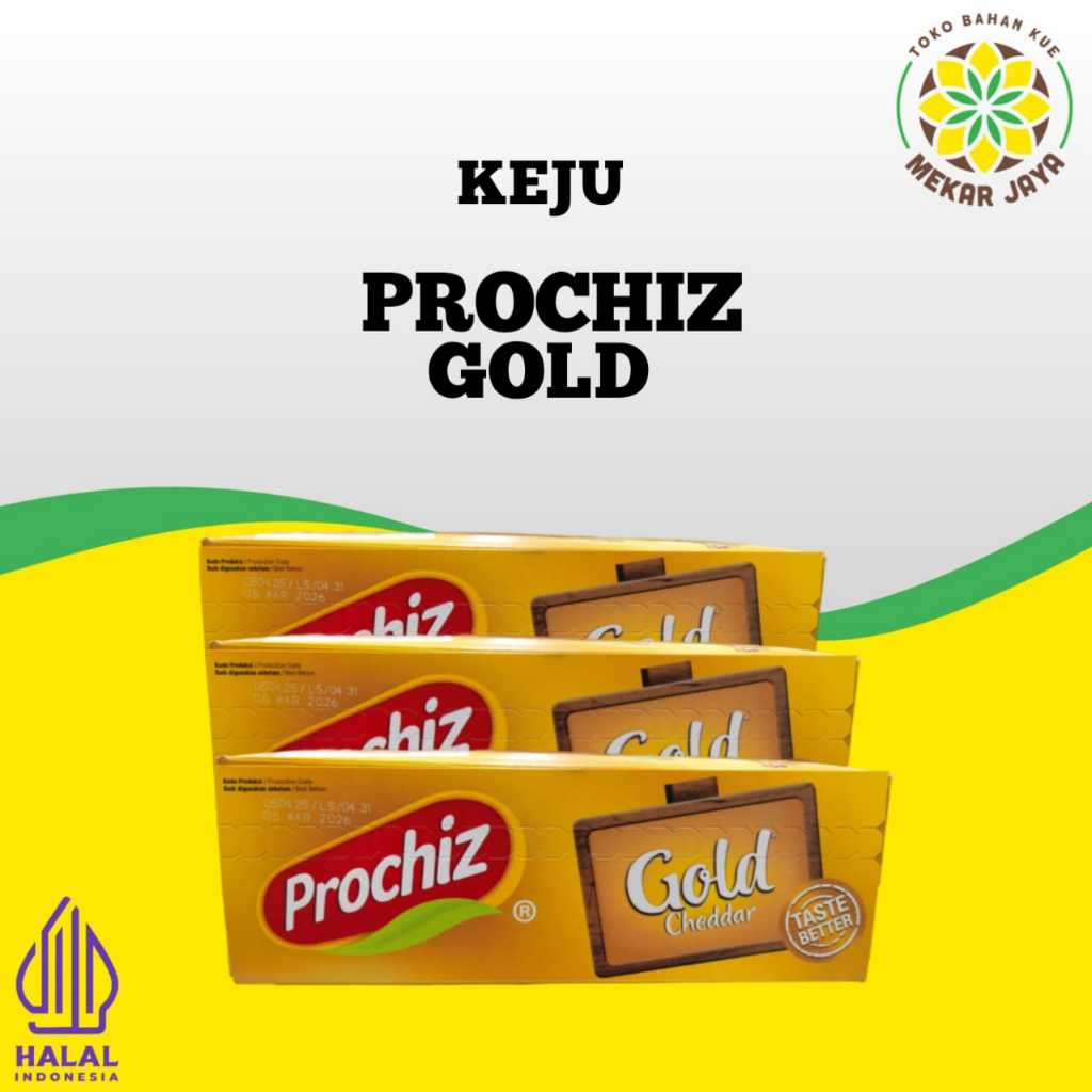 

Keju Prochiz Gold Cheddar repack 250g