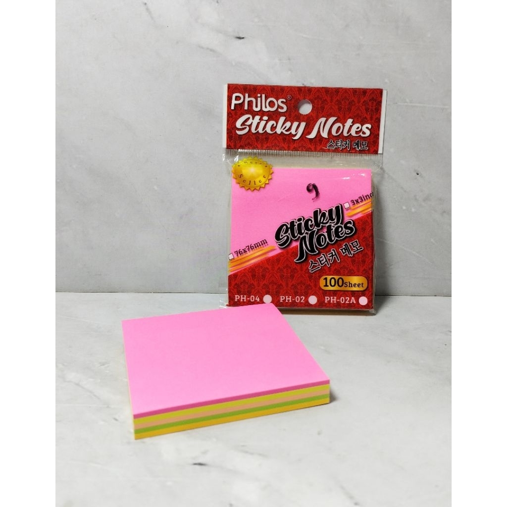 

STICKY NOTES PHILOS / MEMO STICK / CATATAN TEMPEL - PHILOS