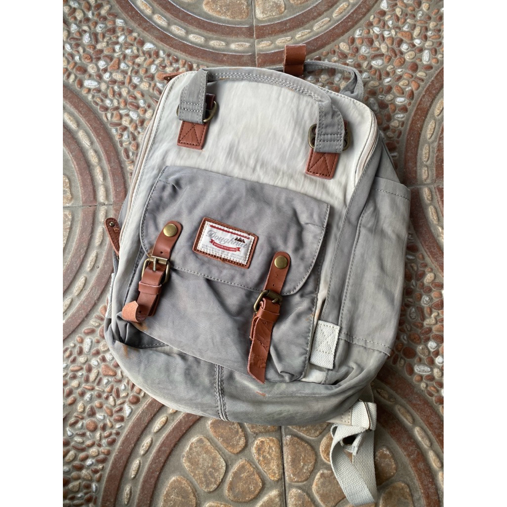OPEN NEGO Doughnut Macaroon Backpack Medium to Large Tas Hiking Daily Pelajar Mahasiswa Ransel Premi