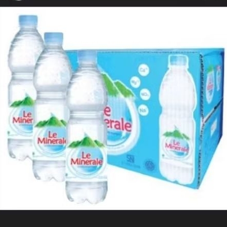 

le minerale isi 600ml. 1 dus isi 24