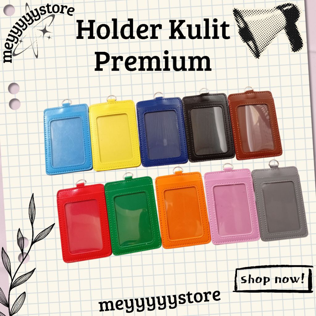 

READYY Holder Kulit Premium TERMURAHHH STOCK MELIMPAH!!!