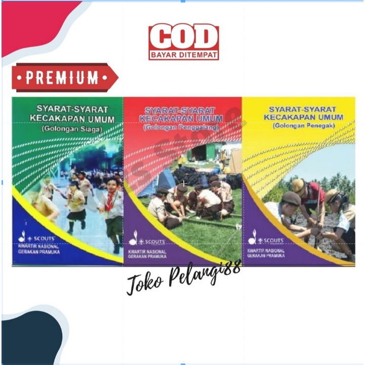 (GROSIR) SKU Pramuka Siaga Penggalang Penegak Buku Penggalang Pramuka