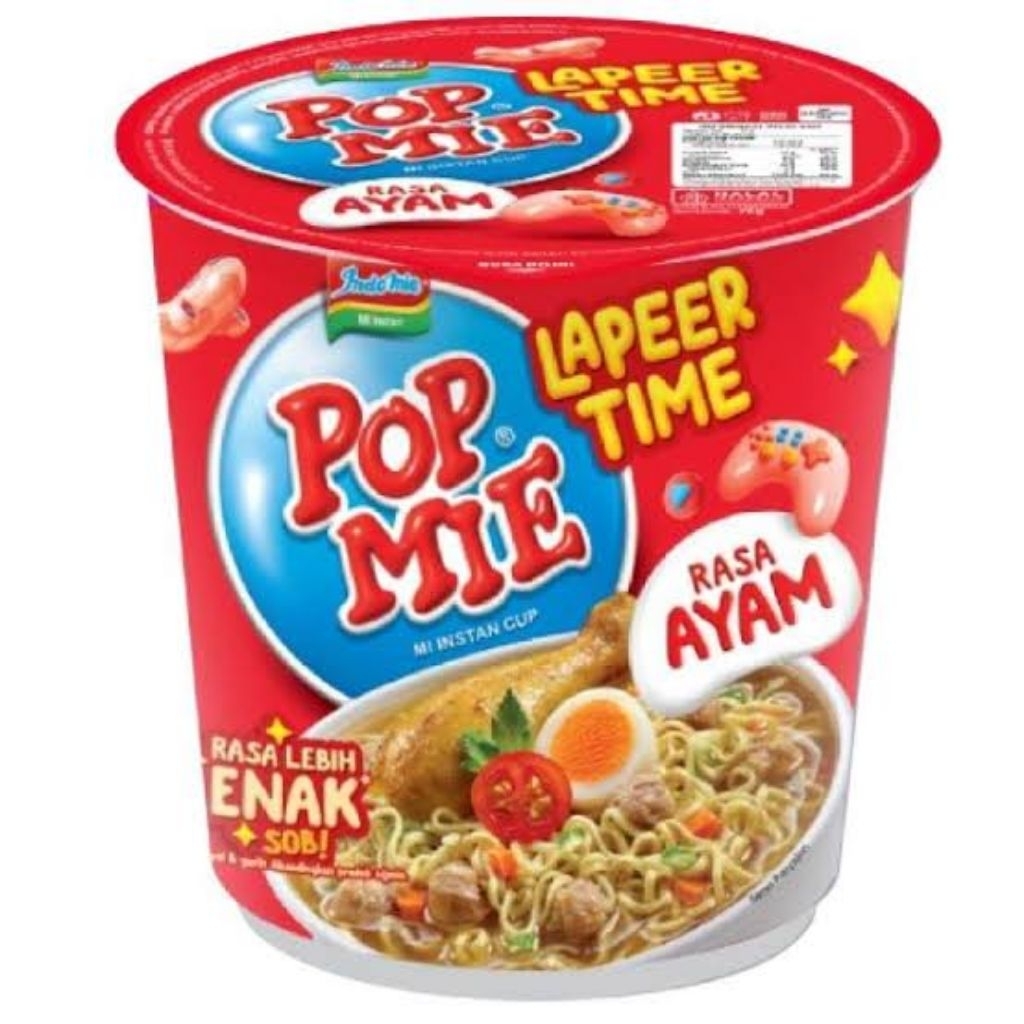 

5 PCS POP MIE RASA AYAM 56 GRAM