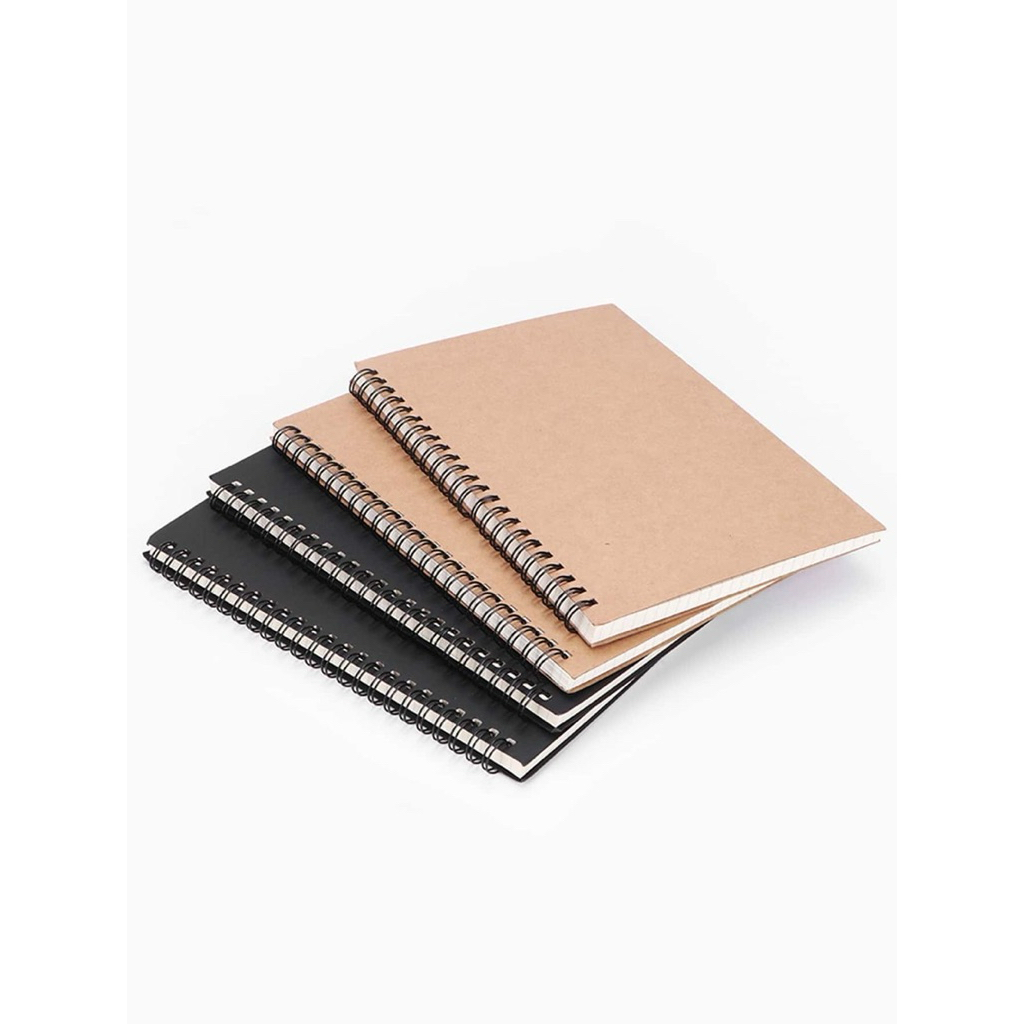 

Sketchbook A4 Craft (Cover cokelat) HVS| Buku Sketsa Spiral Art Journal