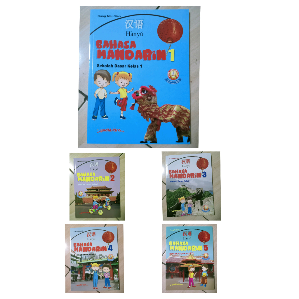 BUKU BAHASA MANDARIN SD KELAS 1-6