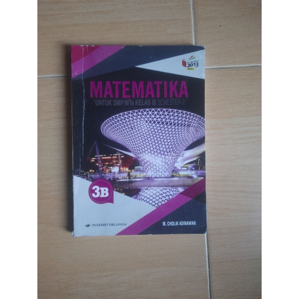 

Matematika SMP 3B Erlangga (bekas)