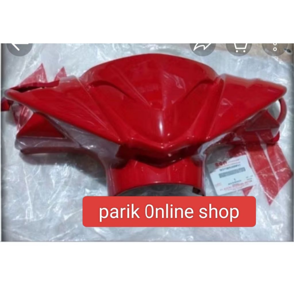 Cover Batok Depan Warna Merah Suzuki Nex 1 karbu Dan Injeksi