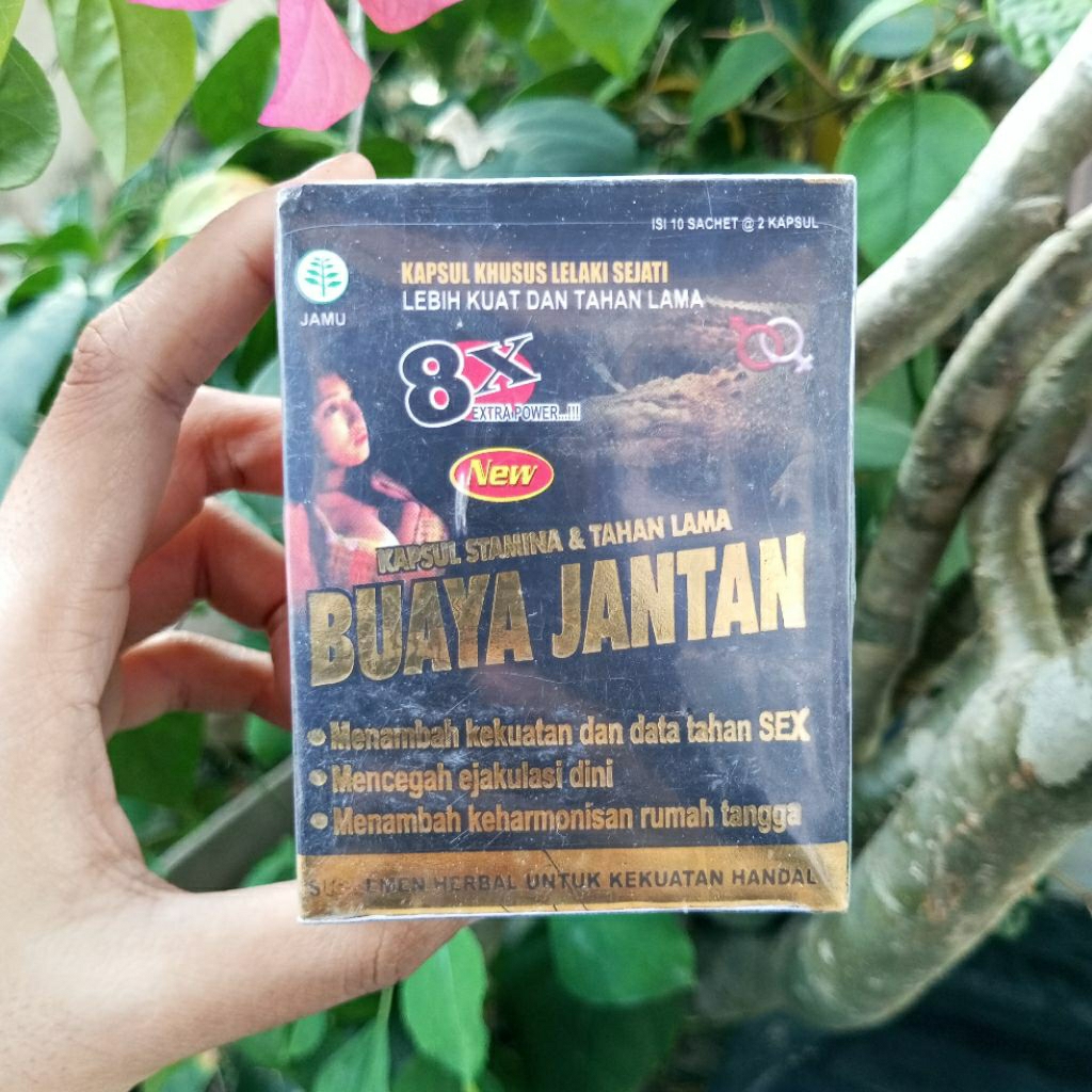 Buaya Jantan Hitam:Kapsul Herbal Stamina dan Tahan Lama