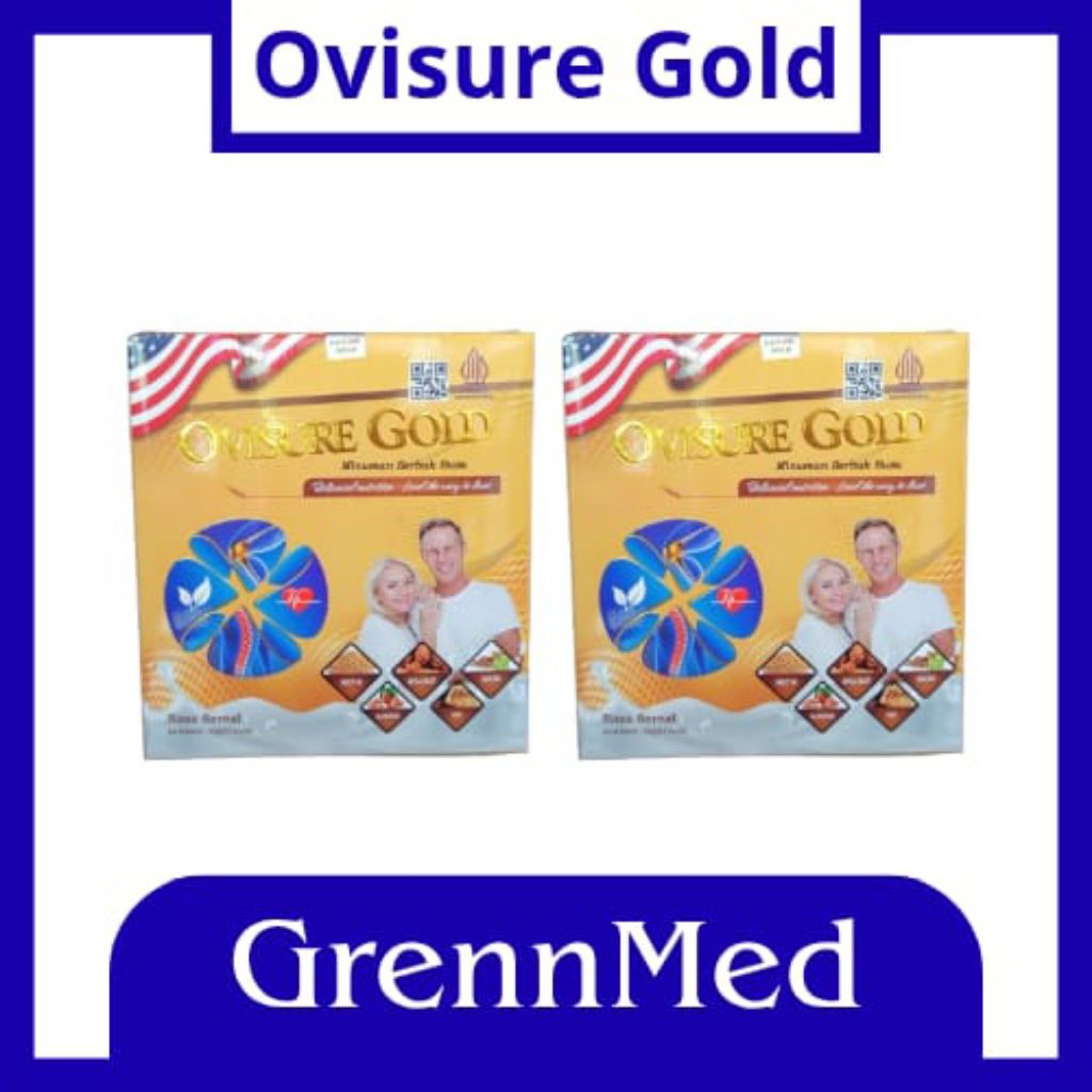 

OVISURE GOLD 2 Box Milk Asli Susu Suplemen Kesehatan Tulang Sendi