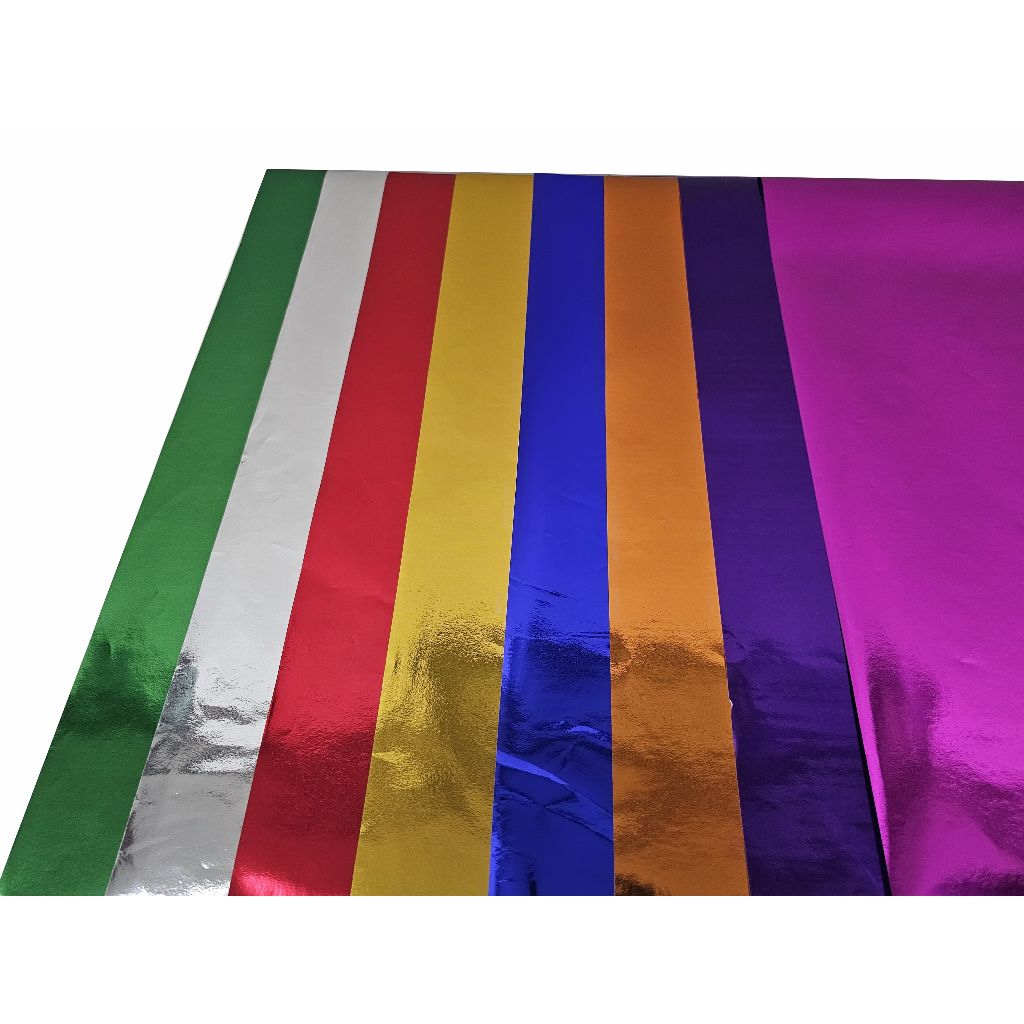 

[KHUSUS MEDAN SAMPUL BUKU ISI 10 LBR] KERTAS EMAS, METALIC, METALIK, MANILA, TIMAH, PRADA