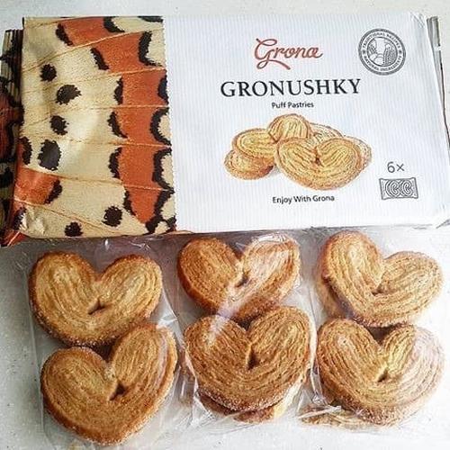 

[oddsolshop] pekanbaru/Grona Gronushky Puff Pastries 210GR Biskuit Lapis Renyah