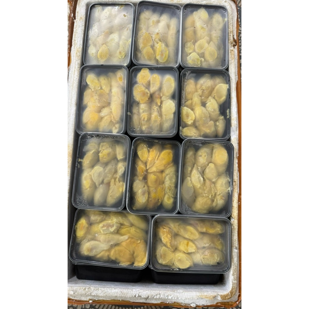 

DURIAN KUPAS 3BOX 100K‼️