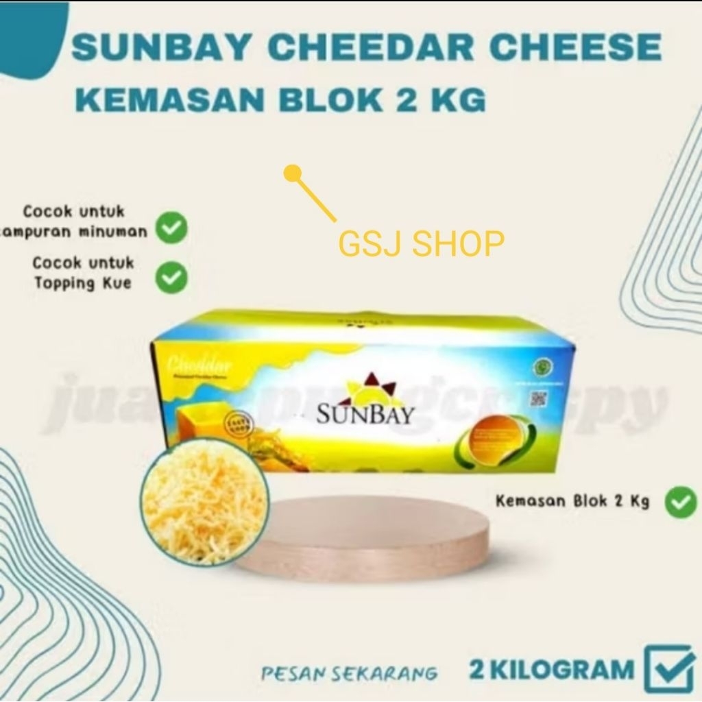 

keju balok 2 kg