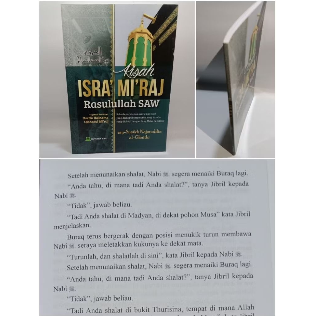 KISAH ISRA' MI'RAJ ROSULULLAH SAW ( TERJEMAH KITAB DARDIR)