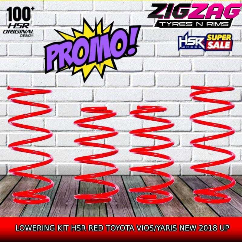 lowering kit hsr vios yaris depan belakang berkualitas