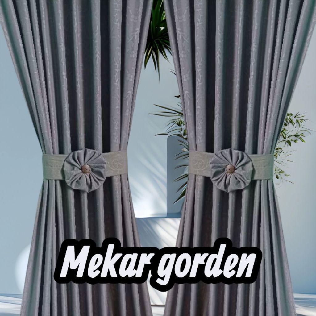 GORDEN KUPU KUPU GORDEN JENDELA KACA MINIMALIS AESTHETIC HORDENG SEVIRAL