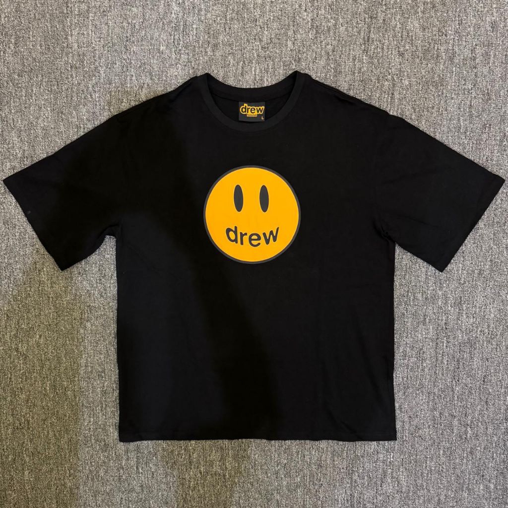 drew house - tshirt smile big logo depan