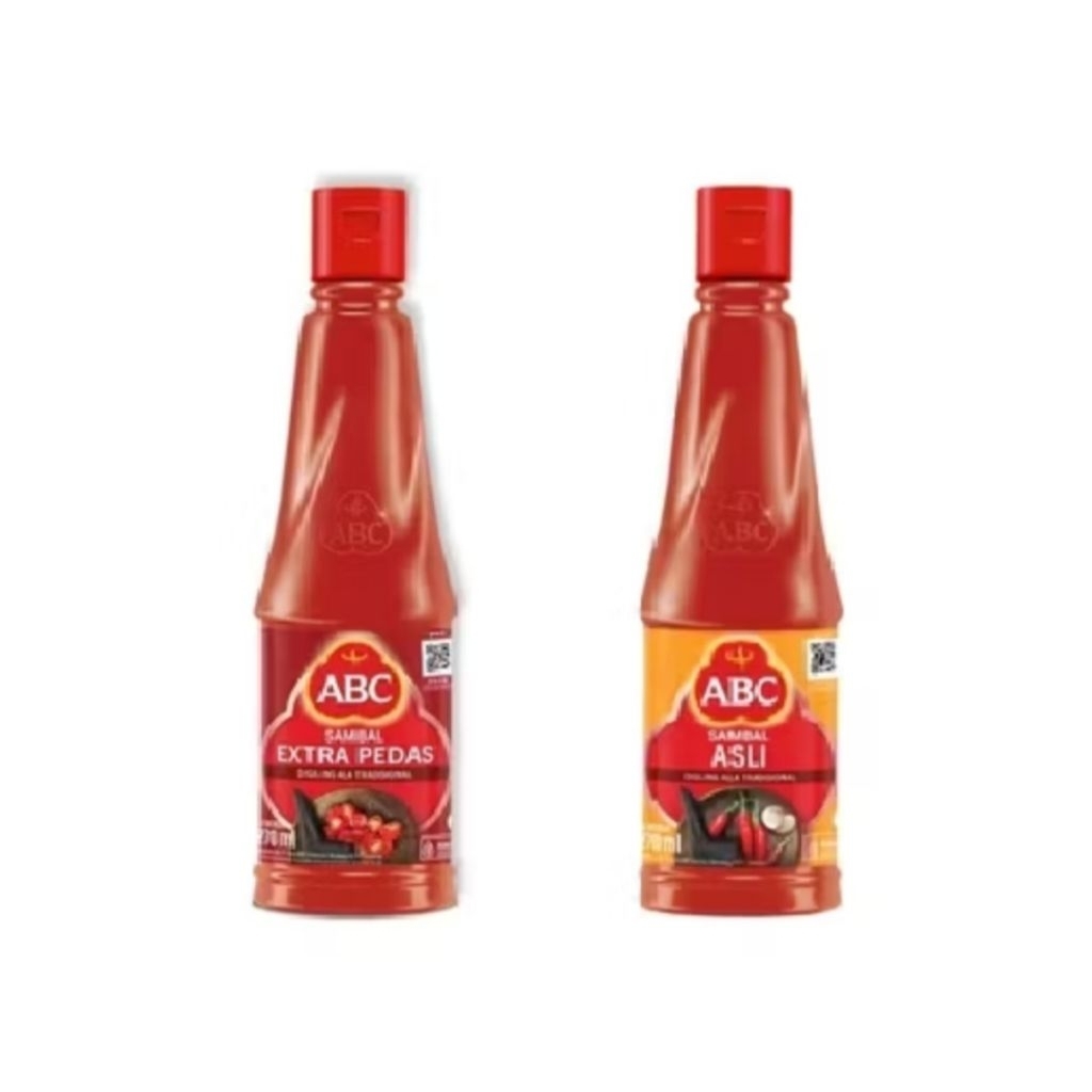 

ABC Saus Sambal Asli / Extra Pedas Botol 270Ml