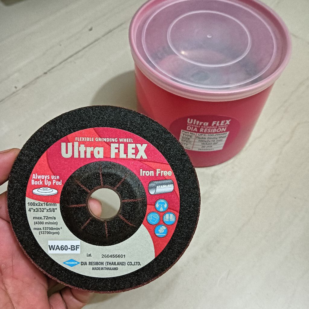 BATU GERINDA ULTRAFLEX WA60 4" inch