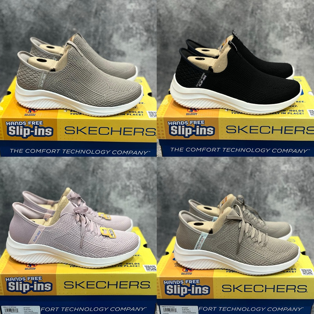 Skechers Ultra Flex 3.0 Natural / Black / Rose Women's Shoes Original