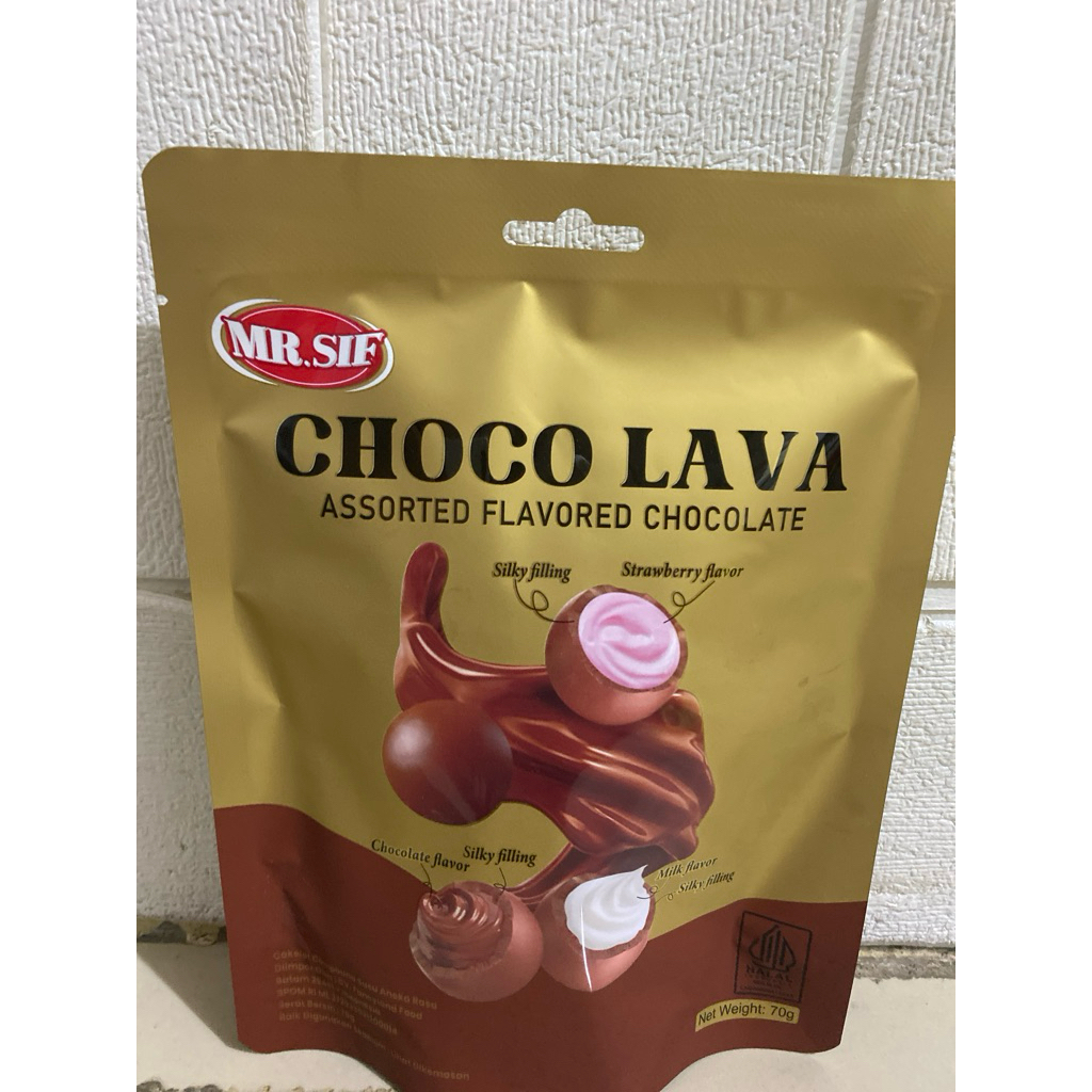 

CHOCOLAVA ASSORTED FLAVOURED 70gr